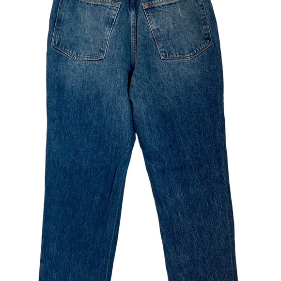 Good American 90s Icon Straight Leg Jeans Blue GNIC999T Sz 4/27 - Picture 2 of 7